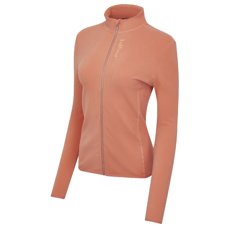 LeMieux Faye Zip Through Fleece - Apricot-2