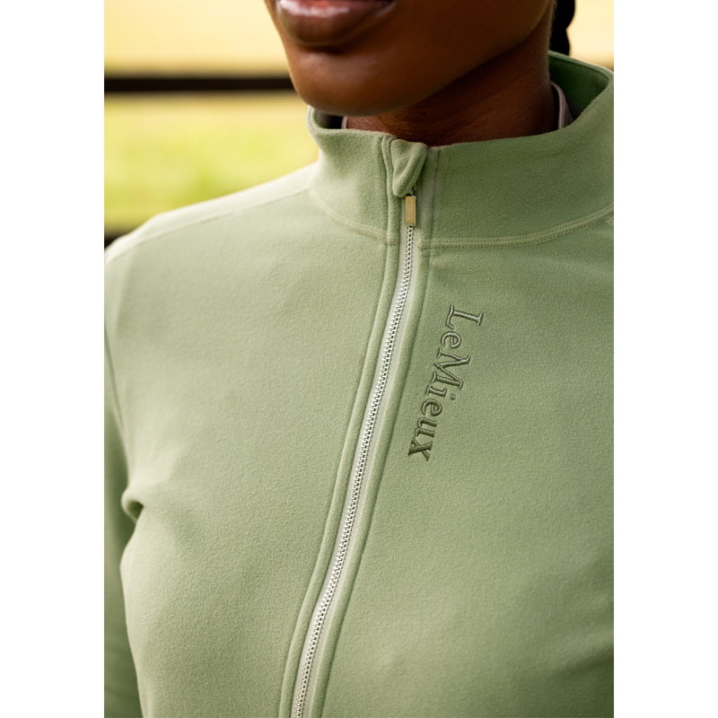 LeMieux Faye Zip Through Fleece - Fern-5