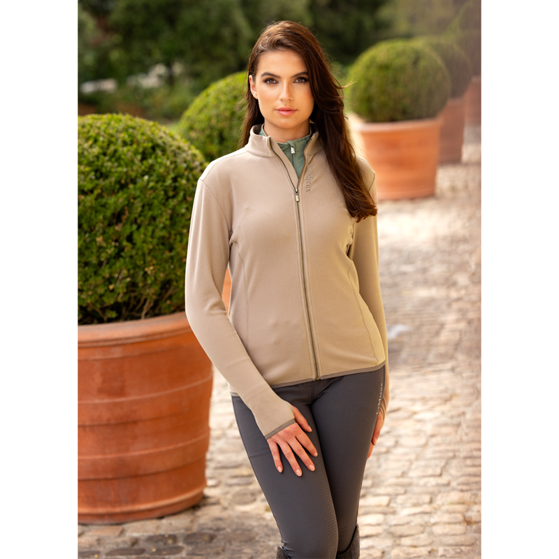 LeMieux Faye Zip Through Fleece - Mink-6