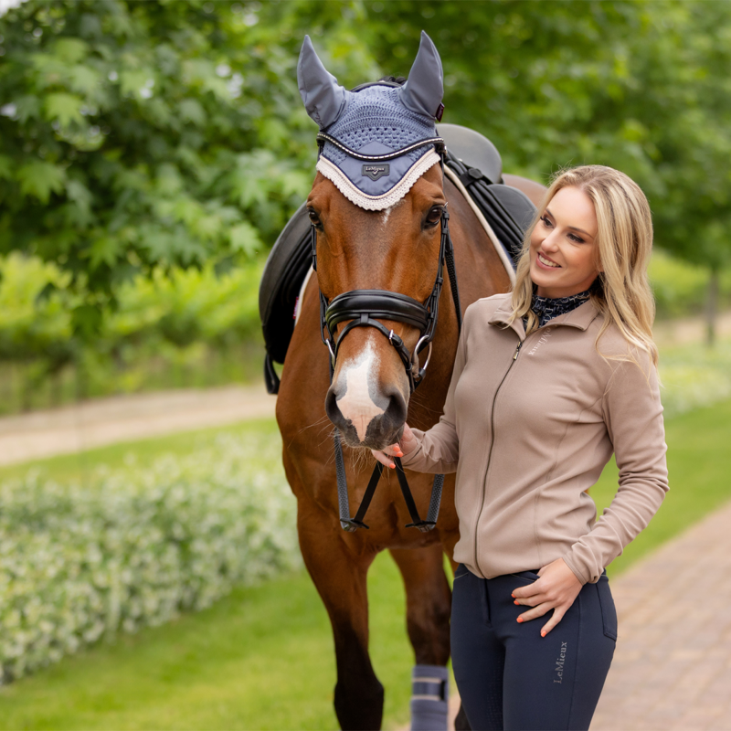 LeMieux Faye Zip Through Fleece - Mink-8