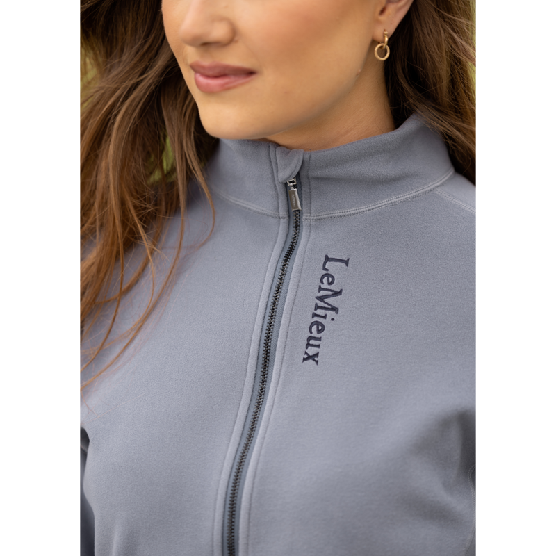 LeMieux Faye Zip Through Fleece - Jay Blue-5