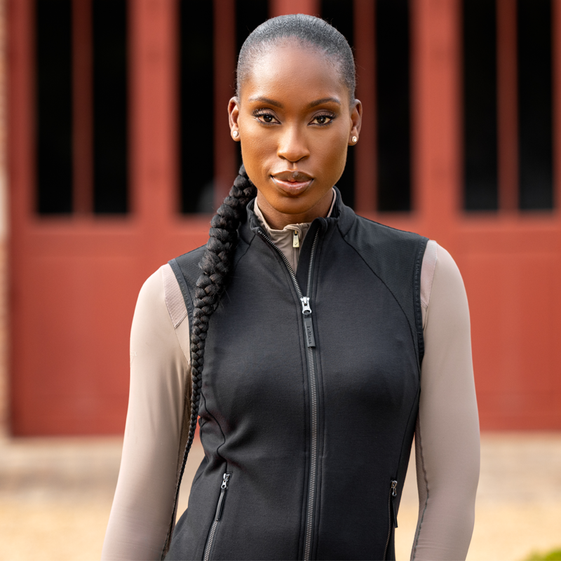 LeMieux Giselle Gilet - Black-4