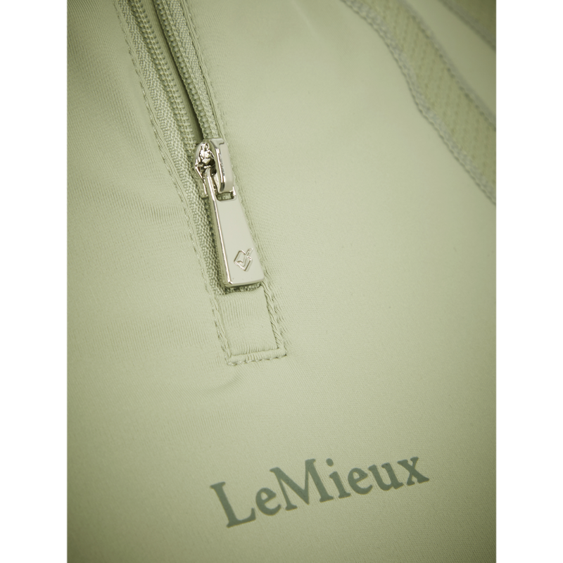 LeMieux Mia Mesh Short Sleeve Base Layer - Fern-4