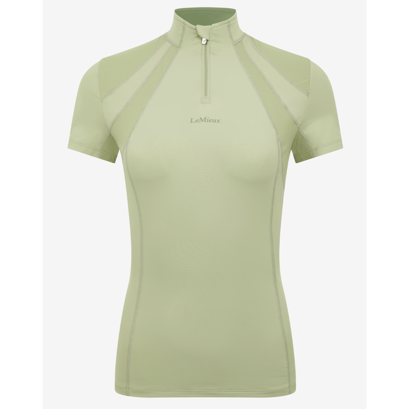LeMieux Mia Mesh Short Sleeve Base Layer - Fern-1
