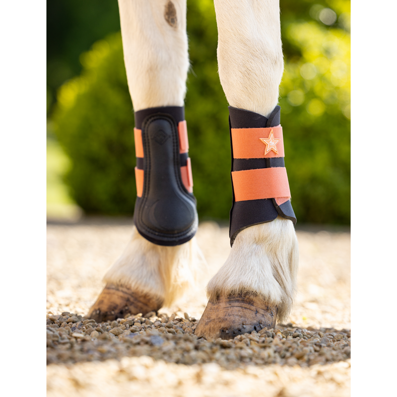 LeMieux Mini Grafter Boots - Apricot-4