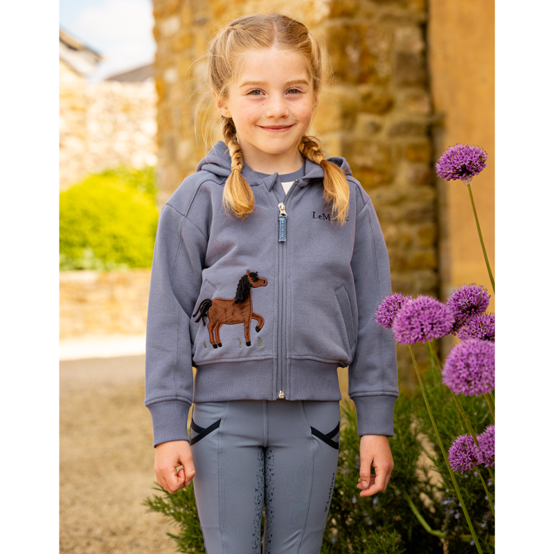 LeMieux Mini Charlie Zip Through - Jay Blue-3