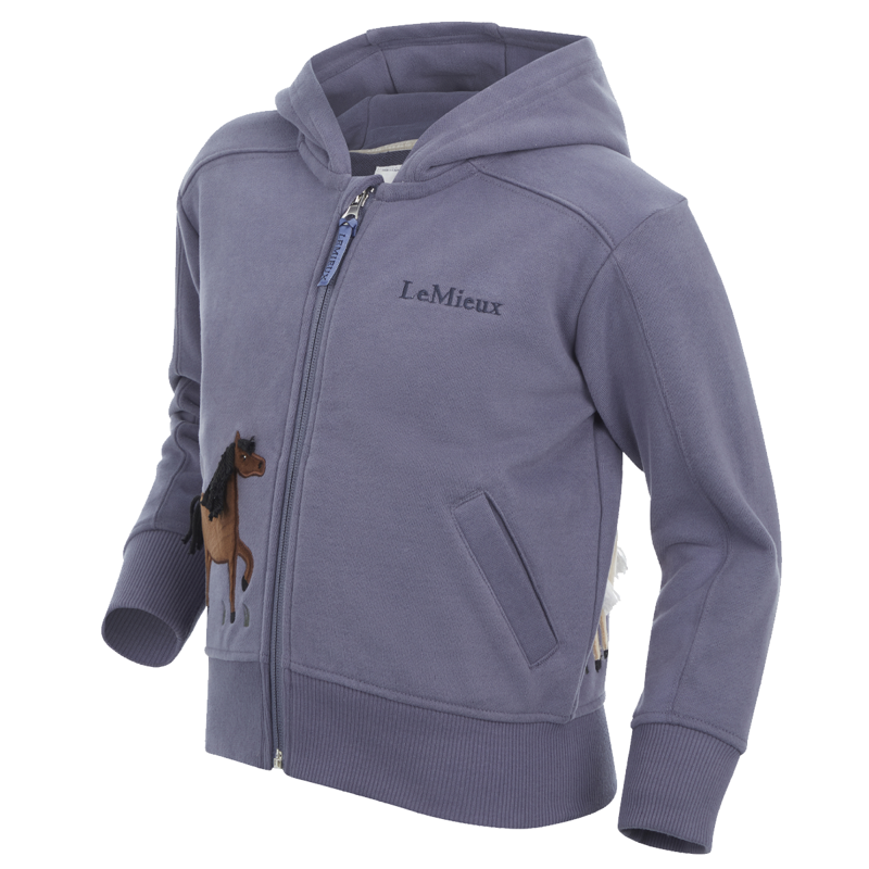 LeMieux Mini Charlie Zip Through - Jay Blue-1