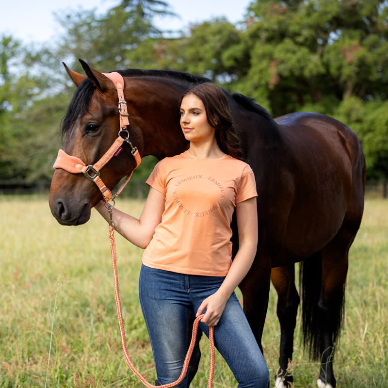 LeMieux Vogue Headcollar - Apricot-3