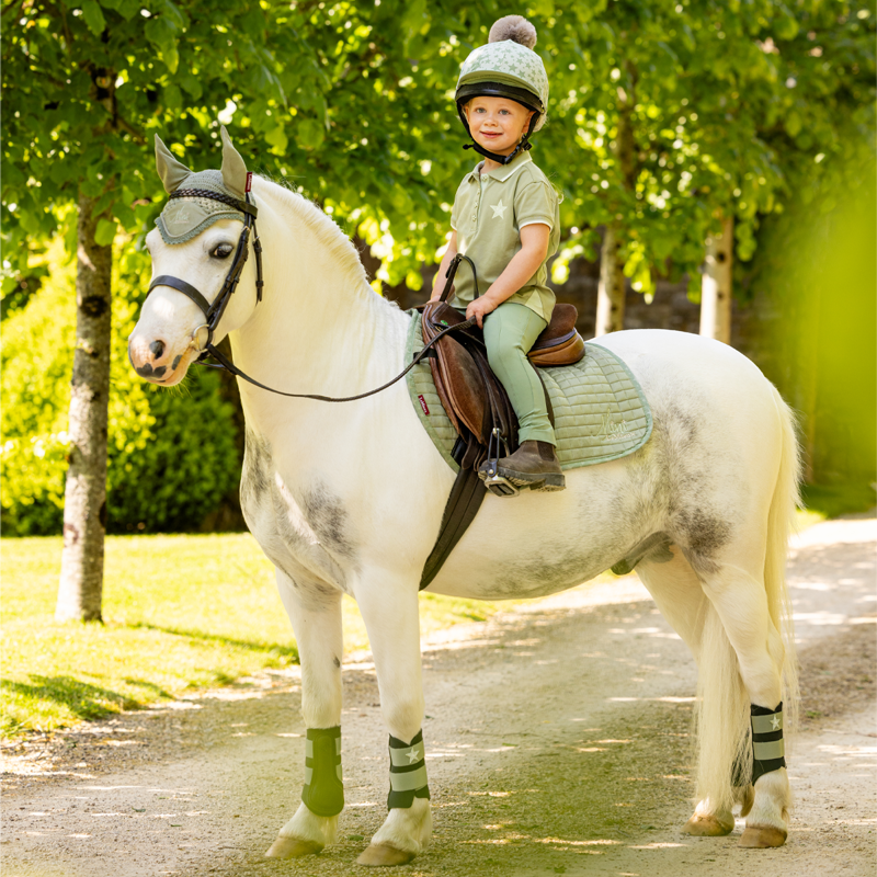 LeMieux Mini Polo Shirt - Fern-4
