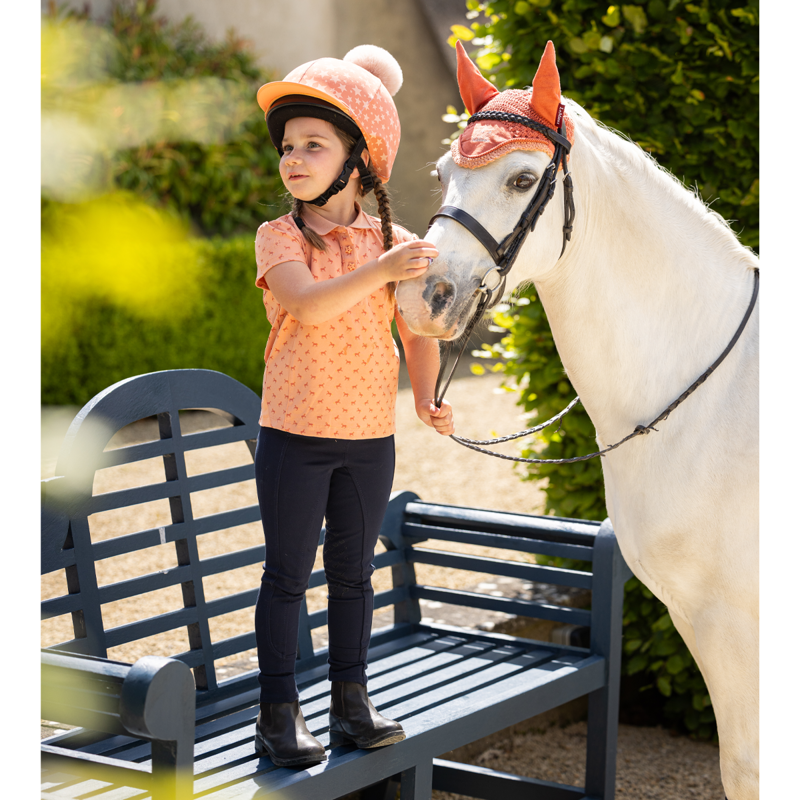 LeMieux Mini Polo Shirt - Sherbet-3