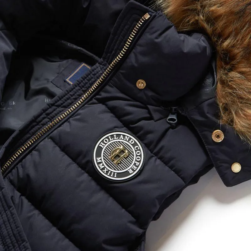 Holland Cooper Logan Padded Gilet - Ink Navy-9