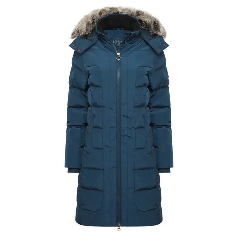 LeMieux Loire Three Quarter Coat - Atlantic Blue-1