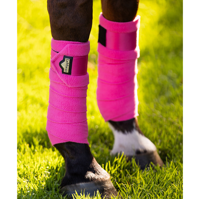 LeMieux Loire Satin Polo Bandages - Watermelon -1