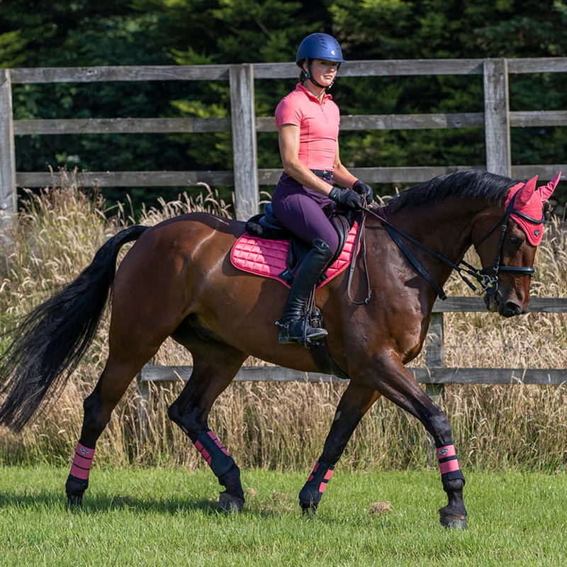 LeMieux Loire Classic Close Contact Square - Papaya-4