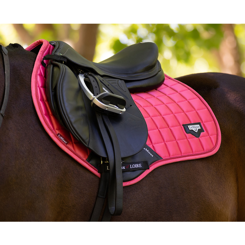 LeMieux Loire Classic Close Contact Square - Papaya-1