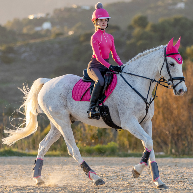 LeMieux Loire Classic Close Contact Square - Watermelon -4