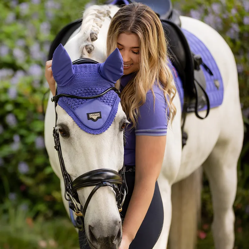 LeMieux Loire Fly Hood - Bluebell-4