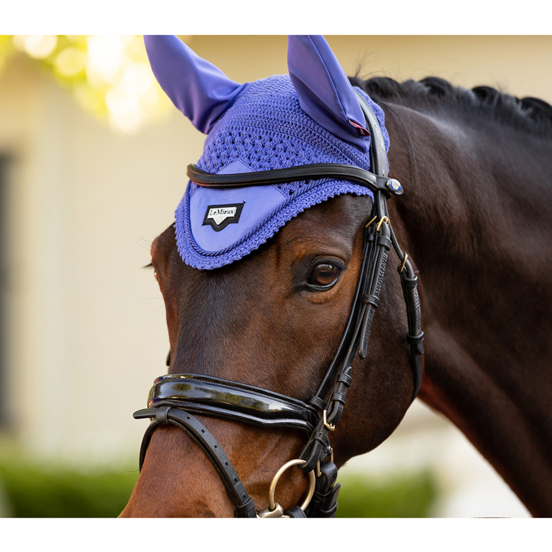 LeMieux Loire Fly Hood - Bluebell-3
