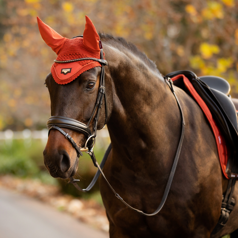 LeMieux Loire Fly Hood - Sienna-2