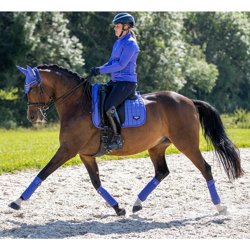 LeMieux Loire Memory Dressage Square - Bluebell-1