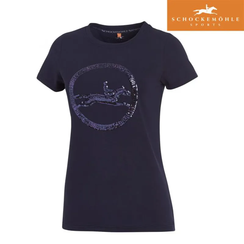 Schockemohle Lola Style T-Shirt - Dark Blue
