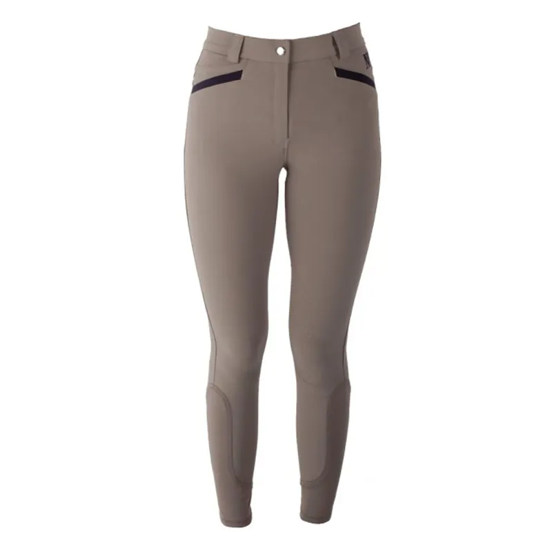 Mark Todd Ladies London Breech - Taupe/Navy