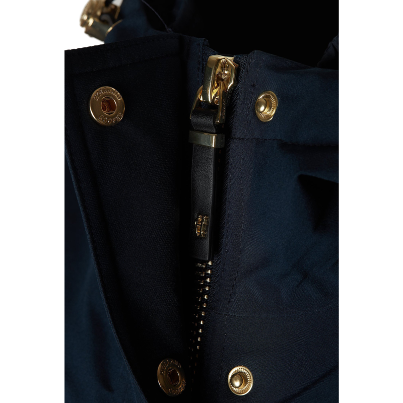 Holland Cooper Longline Training Coat - Ink Navy-9