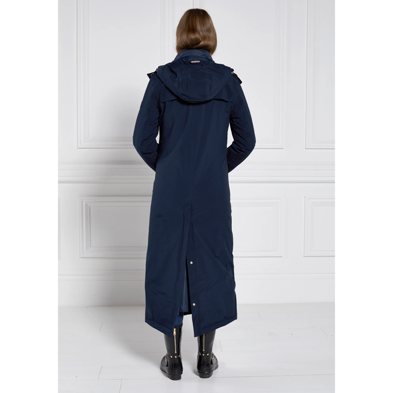Holland Cooper Longline Training Coat - Ink Navy-1