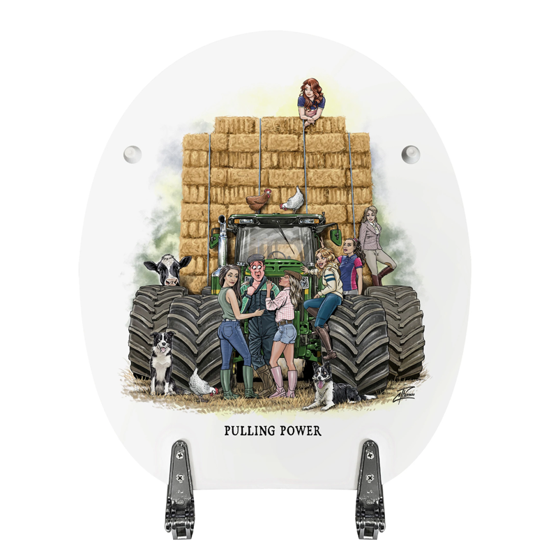 Looprints Toilet Seat - Tractor-4