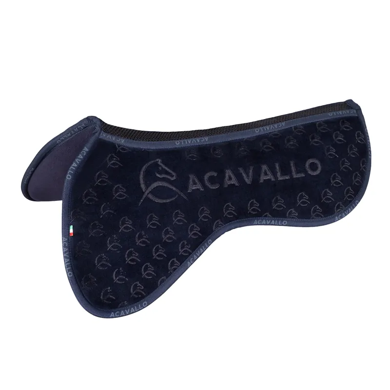 Acavallo Louvre Spine Free Silicone Memory CC Half Pad - Navy