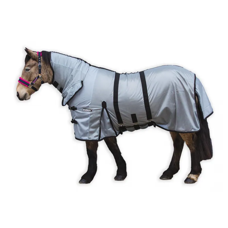 Loveson Fly Rug - Silver/Black