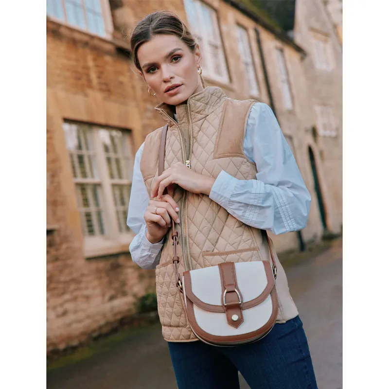 Joules Ludlow Cross Body Bag Tan