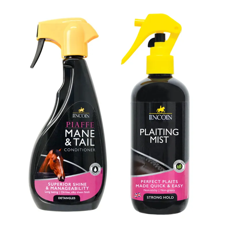 Lincoln Offer - Piaffe Mane and Tail Conditioner 500ml Plus FREE Plaiting Mist 250ml