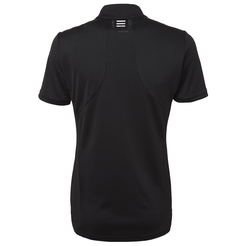 Stierna Luna Short Sleeve Polo - Black-1