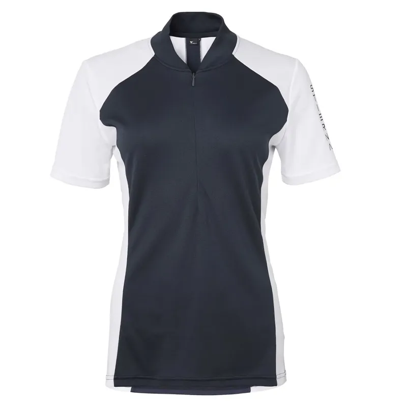 Stierna Luna Short Sleeve Polo - Dark Navy