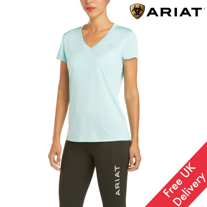 Ariat Womens Laguna SS Top - Cool Blue