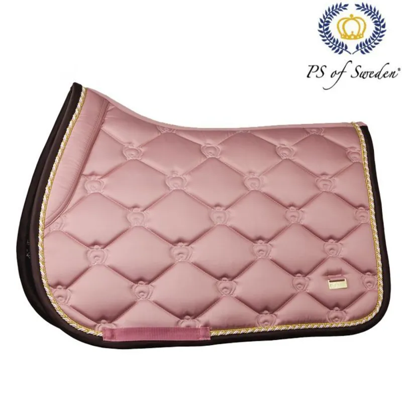 PS Of Sweden Monogram Jump Saddle Pad - Lush & Jade-2