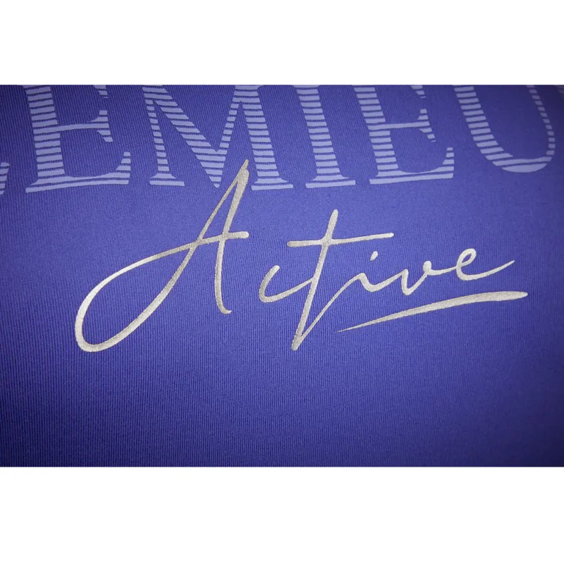 My LeMieux Luxe T-Shirt - Bluebell-3