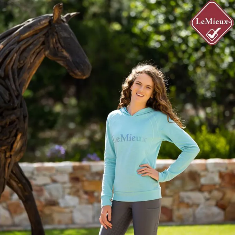 My LeMieux Luxe Hoodie - Azure-5