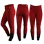 John Whitaker Lvy Ladies Self Seat Breeches - Red