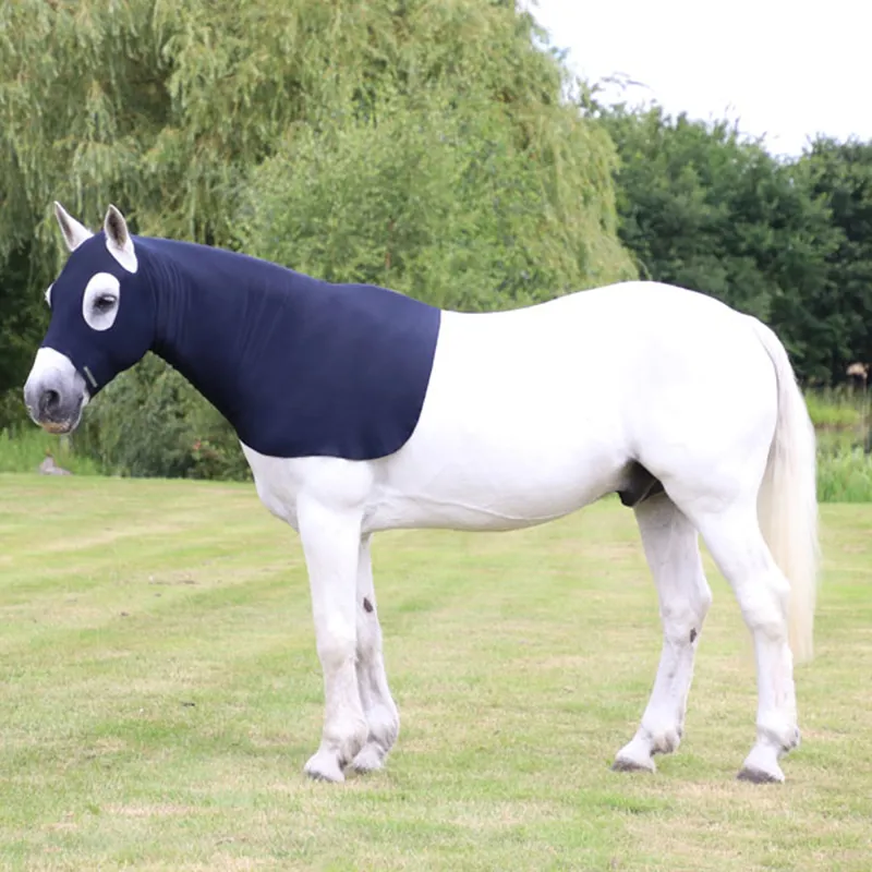 Hy Equestrian Lycra Flex Hood - Navy