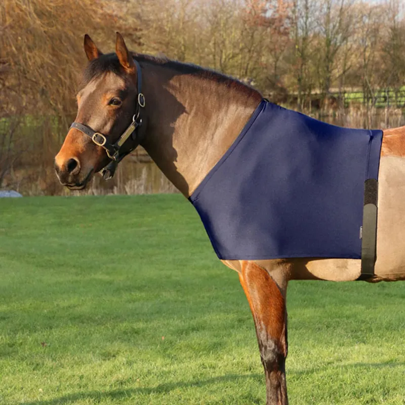 Hy Equestrian Lycra Flex Shoulder Vest - Navy