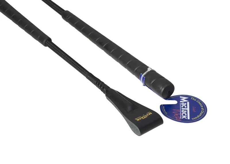MacTack S49 18in Jumping Whip in Black
