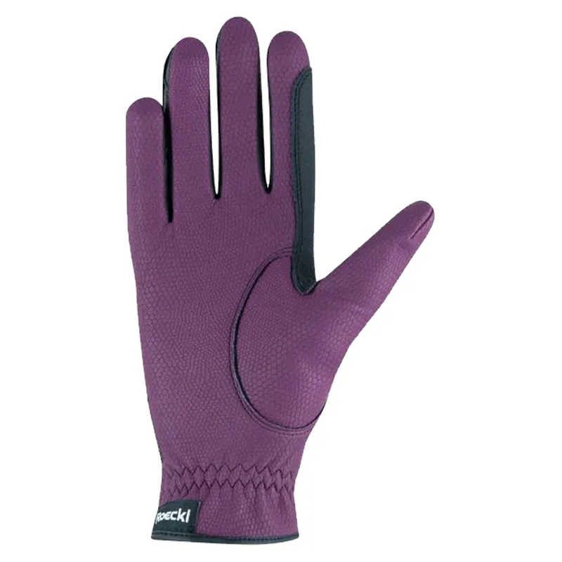 Roeckl Malta Winter Gloves - Grape Wine-1