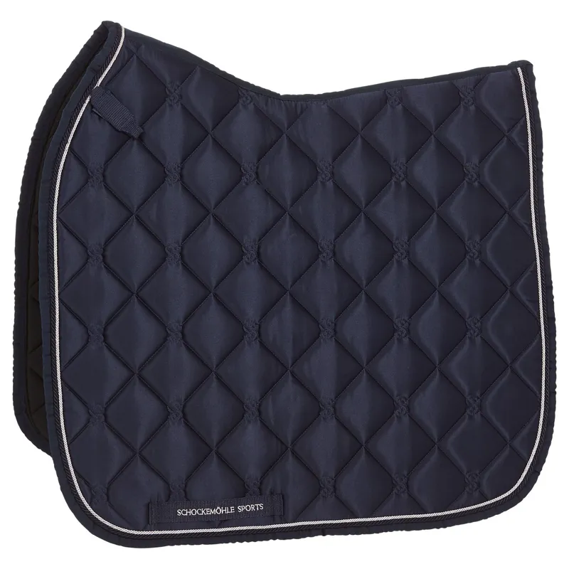 Schockemohle Mara Style Dressage Saddle Pad - Blue Nights 