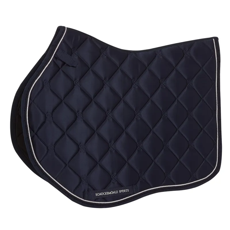 Schockemohle Mara Style Jump Saddle Pad - Blue Nights