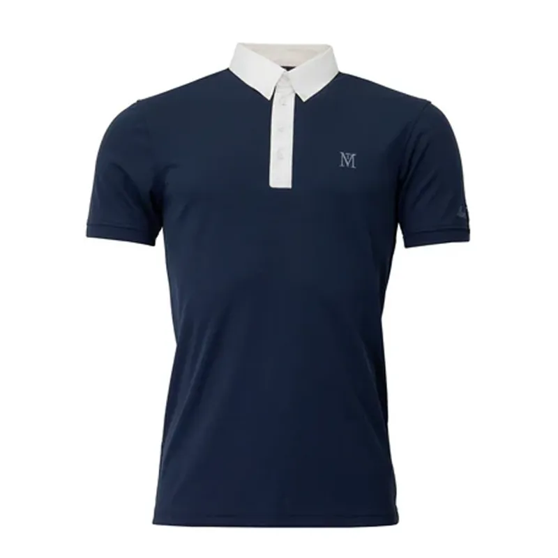 Mark Todd Boys Competition Shirt - Navy/White