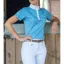 Mark Todd Girl's Short Sleeve Competition Shirt - Sky Blue