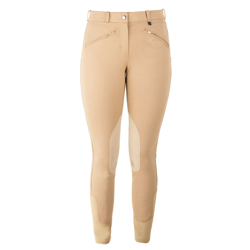 Mark Todd Gisborne Ladies Breeches - Beige-1