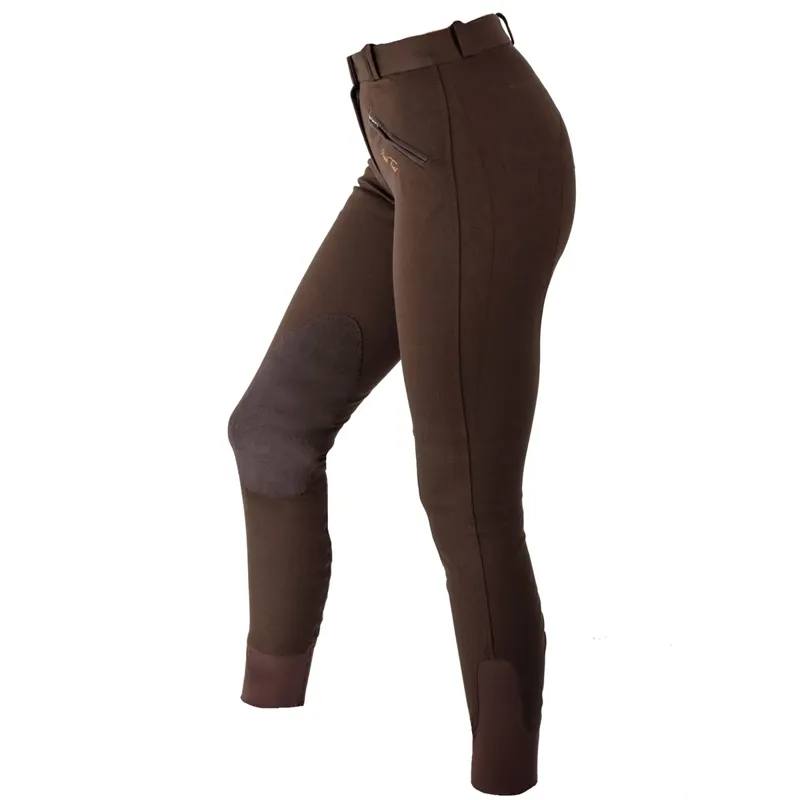 Mark Todd Gisborne Ladies Breeches - Coffee